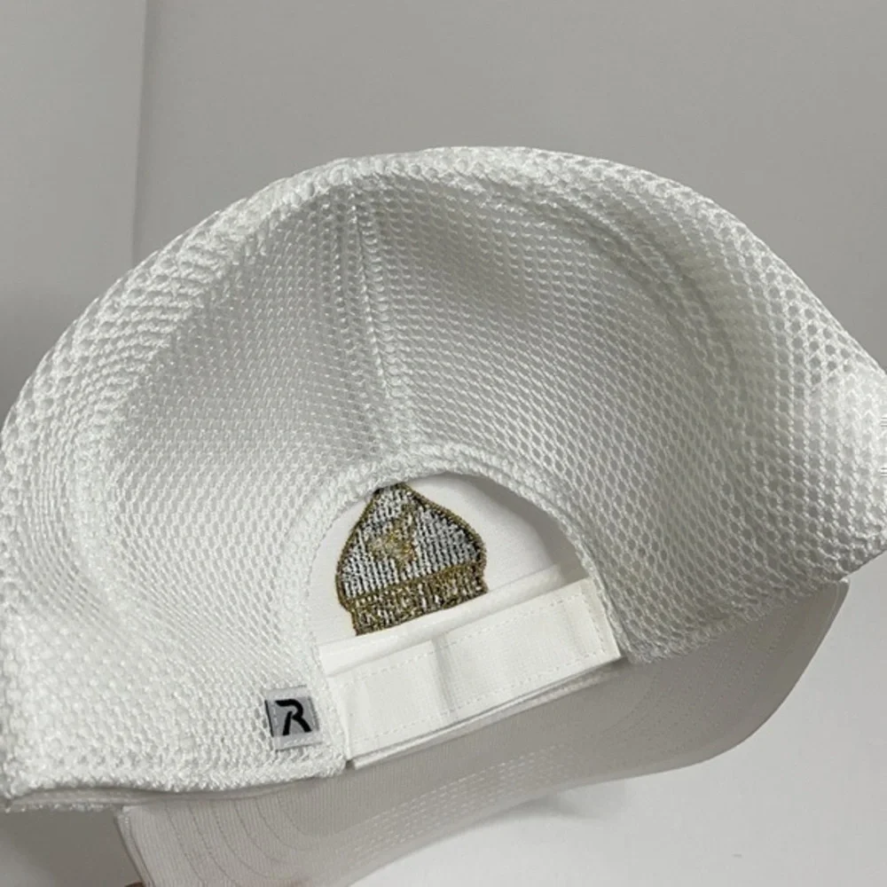 ACTIVE WHITE HIPHOP21 VELCRO BACK NETTING CAP❗️